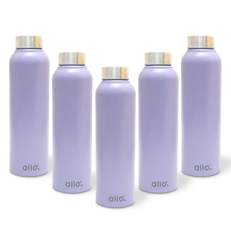 HydroLuxe Stainless Steel Water Bottle (950 mL Each) - Set Of Five media 3