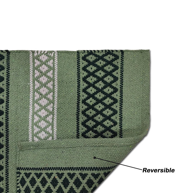 Modern Chevron Cotton Runner Rug media 7