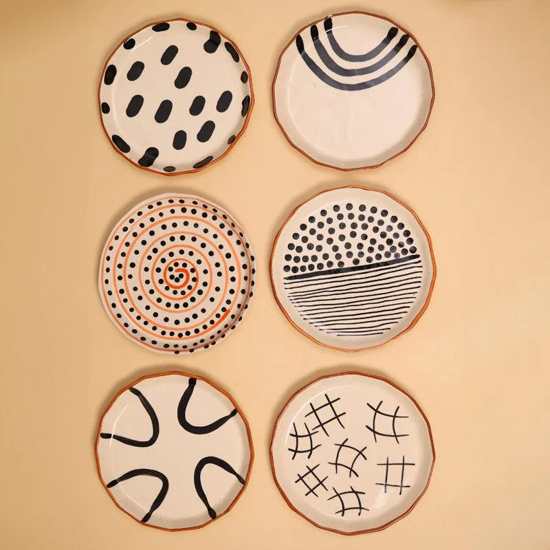 Fable Snack Plate - Set Of Six media 1