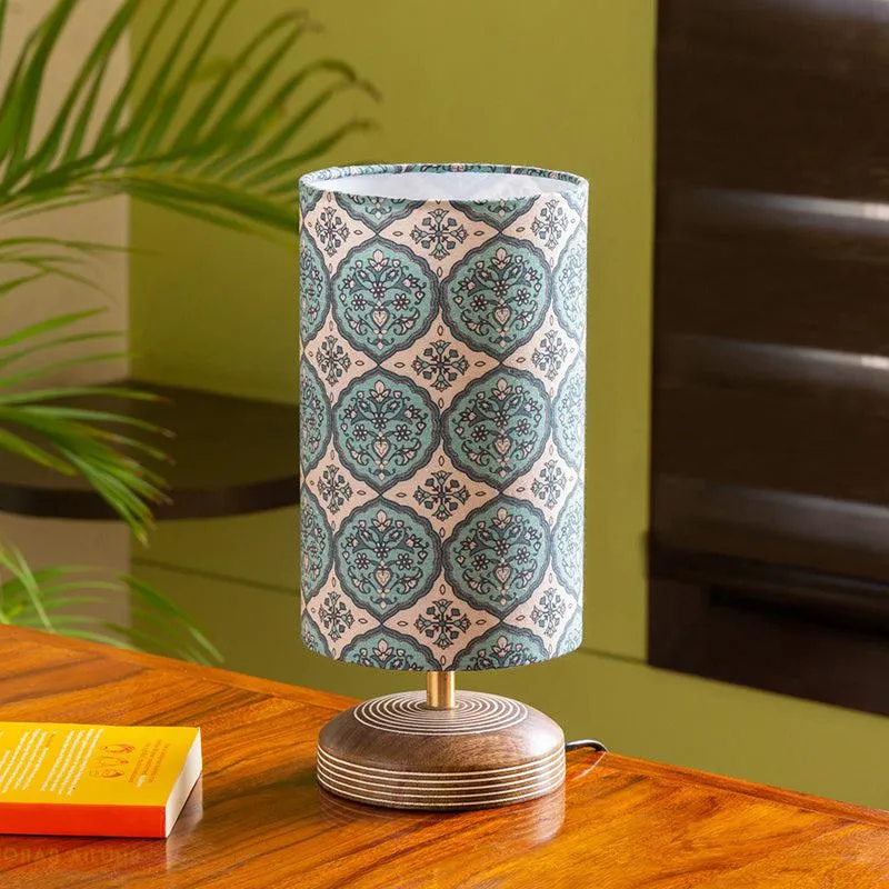Kairi Handcrafted Mango Wood Table Lamp media 3