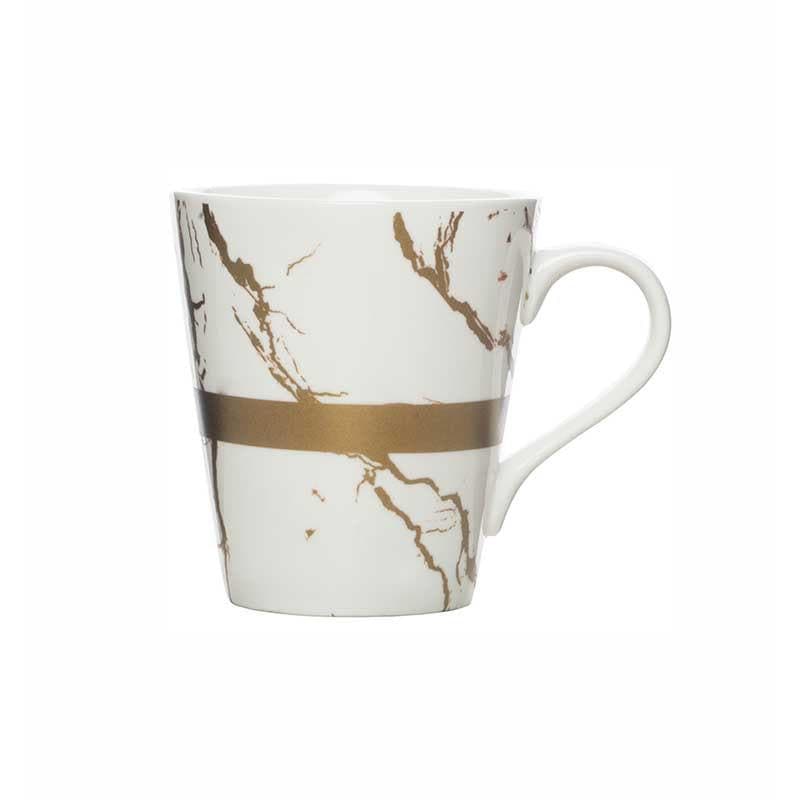 Marbellous Porcelain Coffee Mug (310 mL Each) - Set of Two media 4