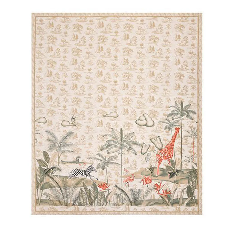 Treasure Island Tales Kids Cotton  Bedsheet (Green & Beige) - 140 TC media 6