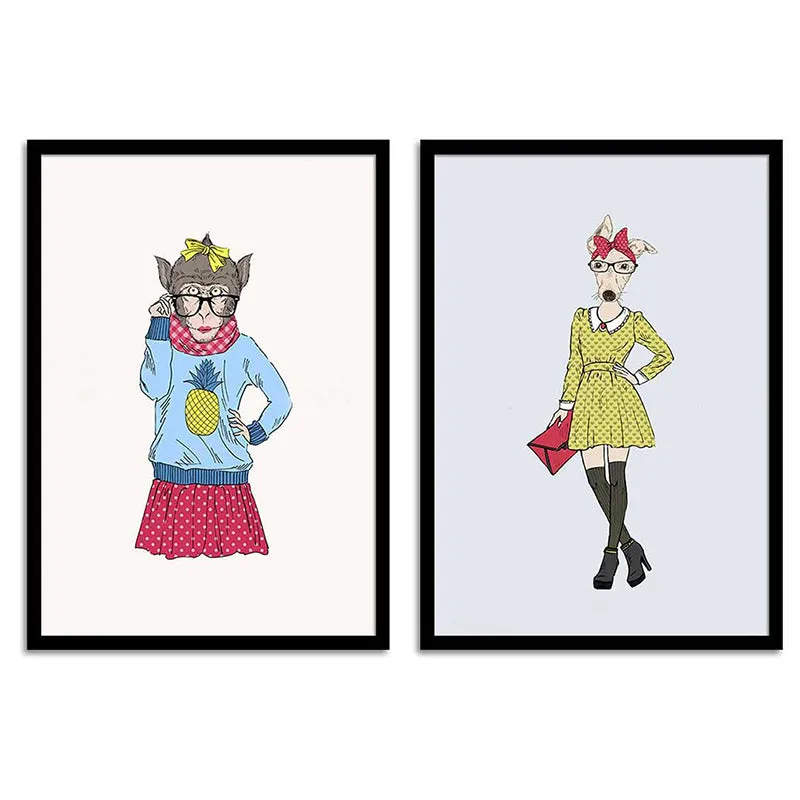 Fashionistas Wall Art - Set Of Two media 5