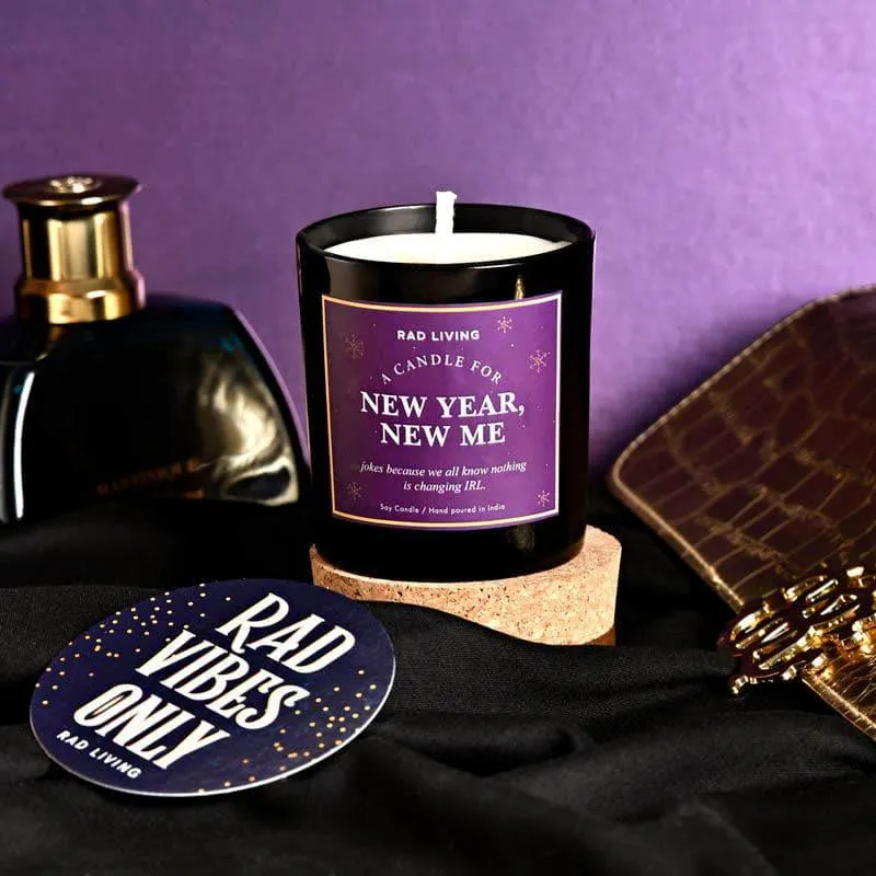 New Year, New Me - Sweet Plum Wine Scented Candle media 4