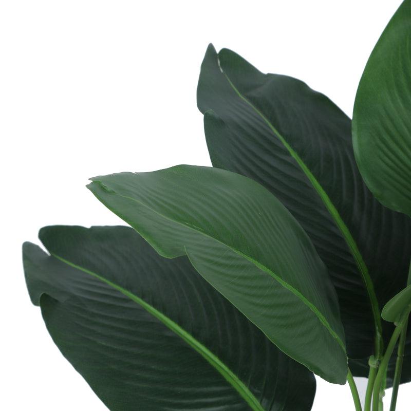 Faux Palm Bonsai With Black Plastic Pot (55 cms) - Set Of Two media 6