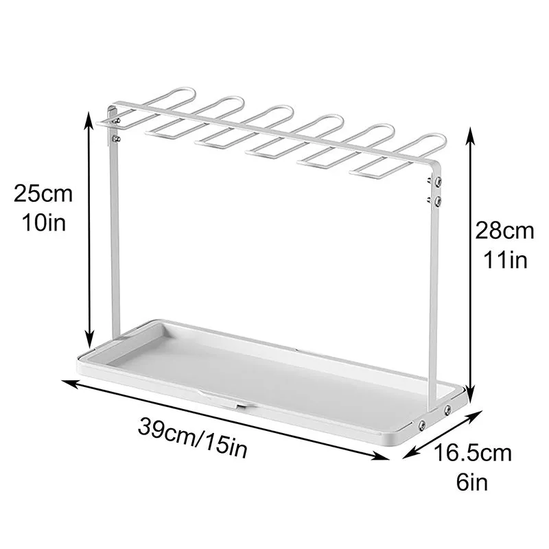 Amco Wine Glass Organizer - Black media 8