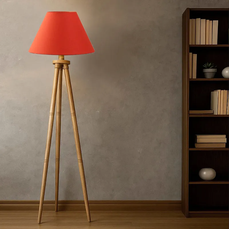 Cotin II Tripod Floor Lamp - Orange media 2