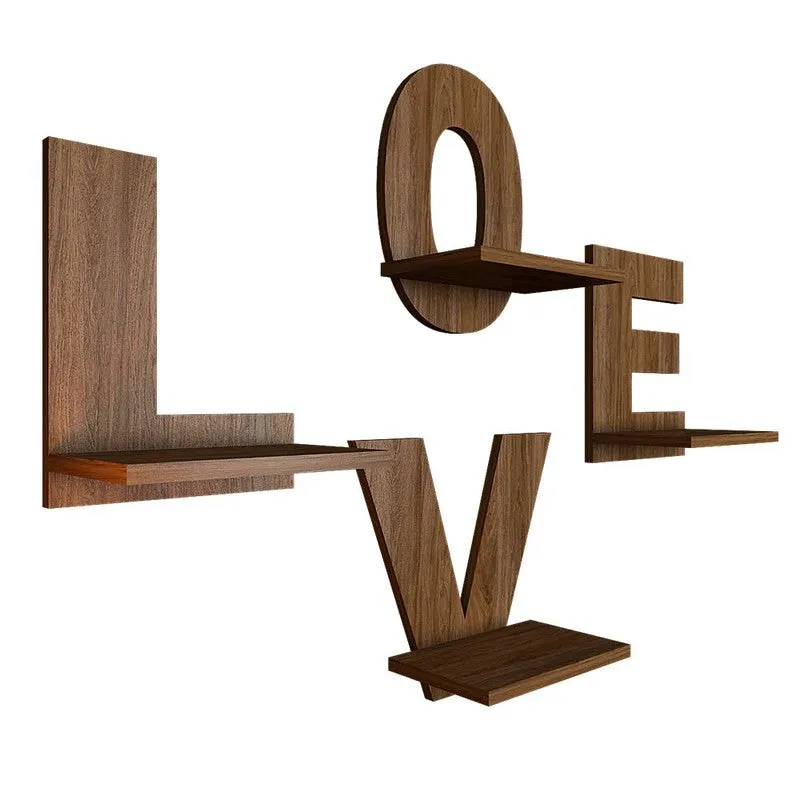 Color Pop (MDF,Wood) Shelves - Set Of Four media 3