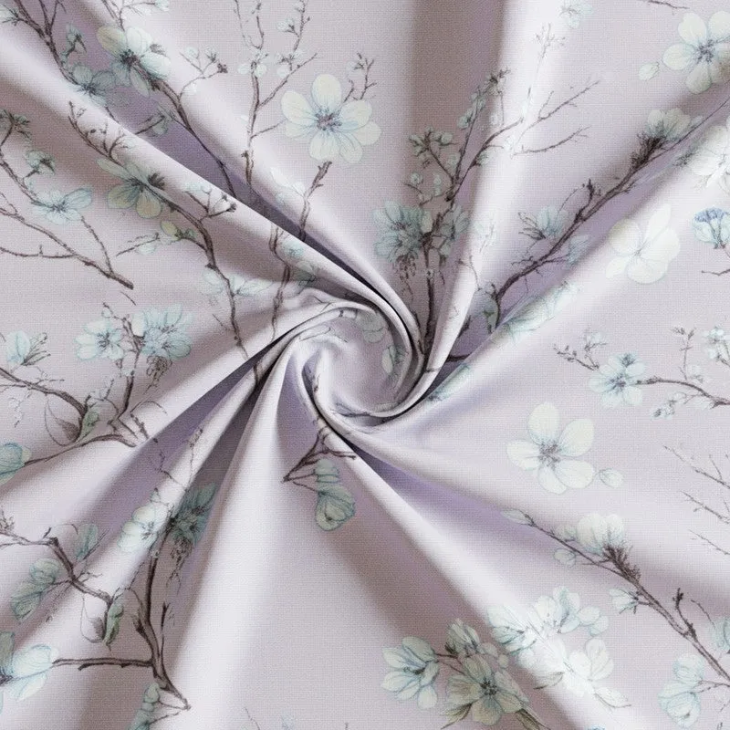 Calla Blossom Floral Cotton Bedsheet (Pink) - 200 TC media 5
