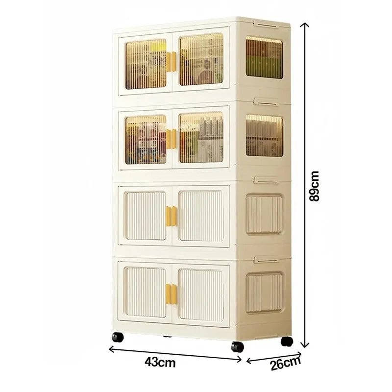SoftEdge Beige Foldable Plastic Racks media 6