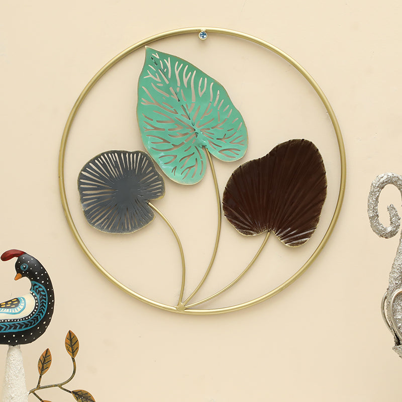 Wild Petals Metal Wall Accent