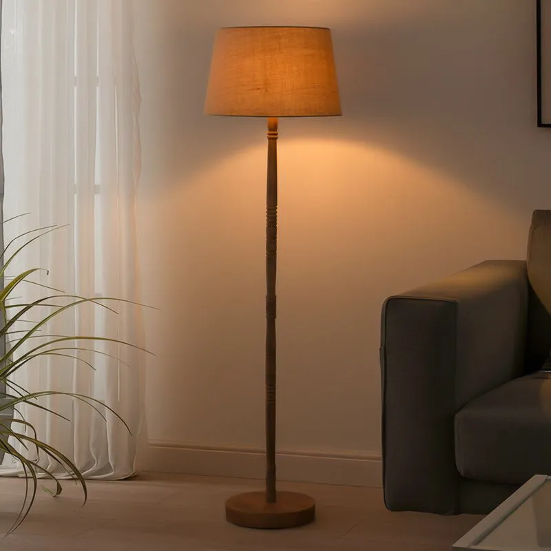 Elfin Neo Wooden Floor Lamp - Brown - 1