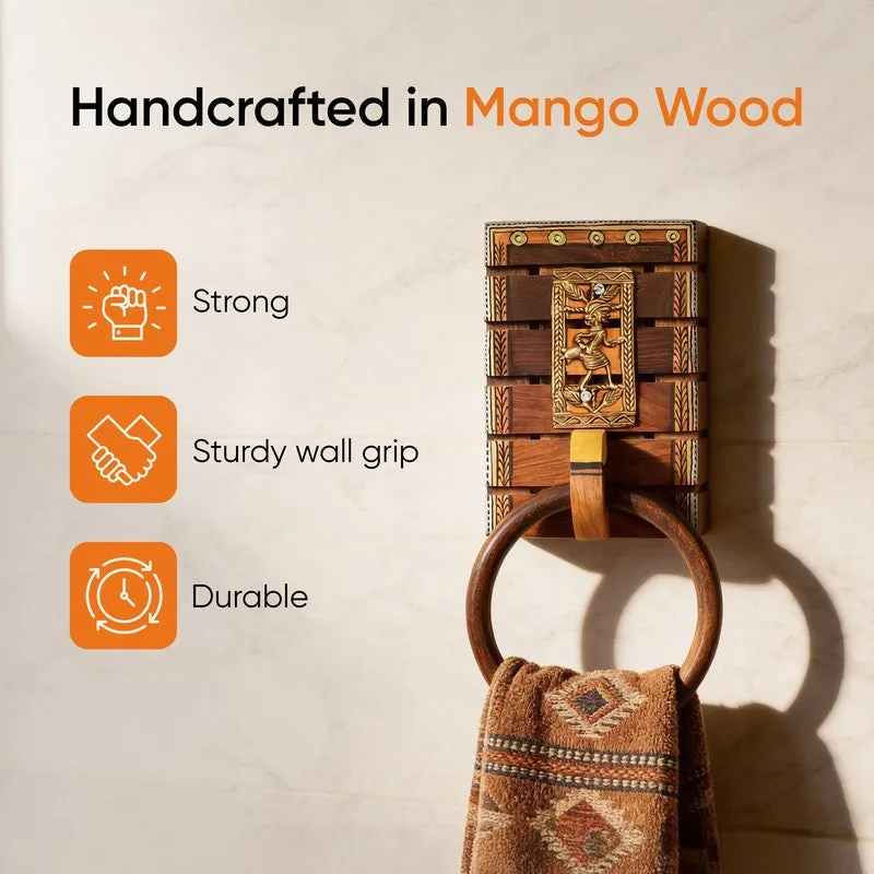 Tana Wood Towel Hanger media 5