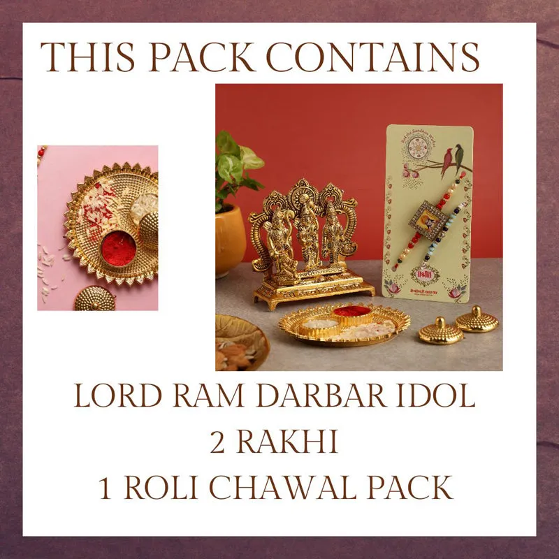 Shri Ram Darbar II Rakhi Hamper media 4