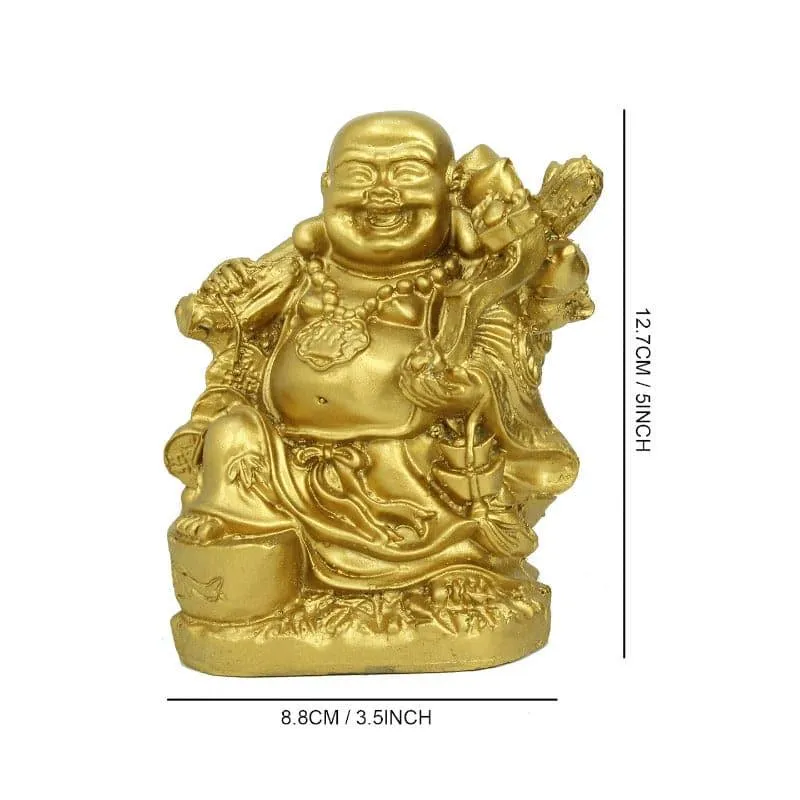 Fengshui Laughing Buddha Showpiece media 4