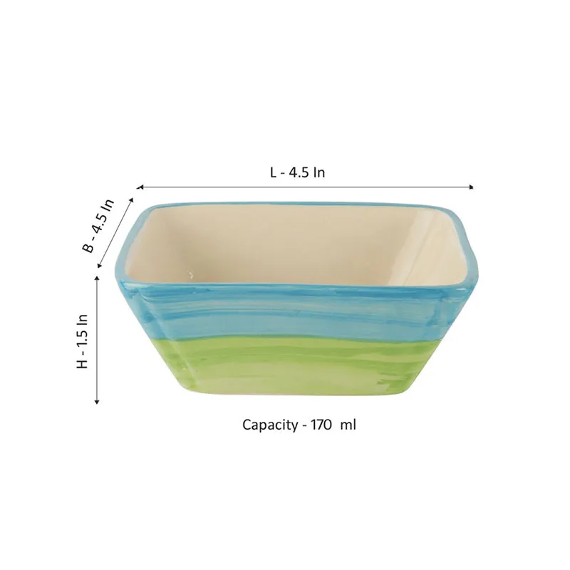 Souk Sips Ceramic Snack Bowl (170 mL) - Set Of Six media 6
