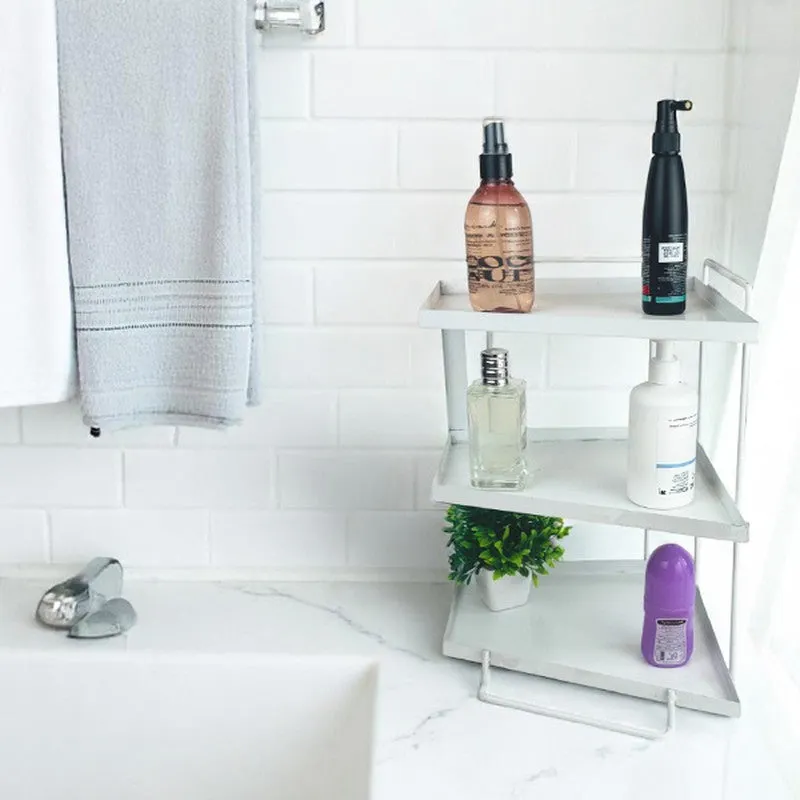 Aqua Tier Metal Racks - White media 6