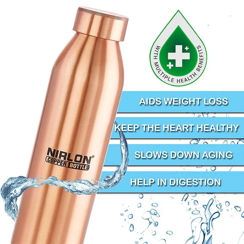 Trivana Copper Water Bottle - 950 mL media 6