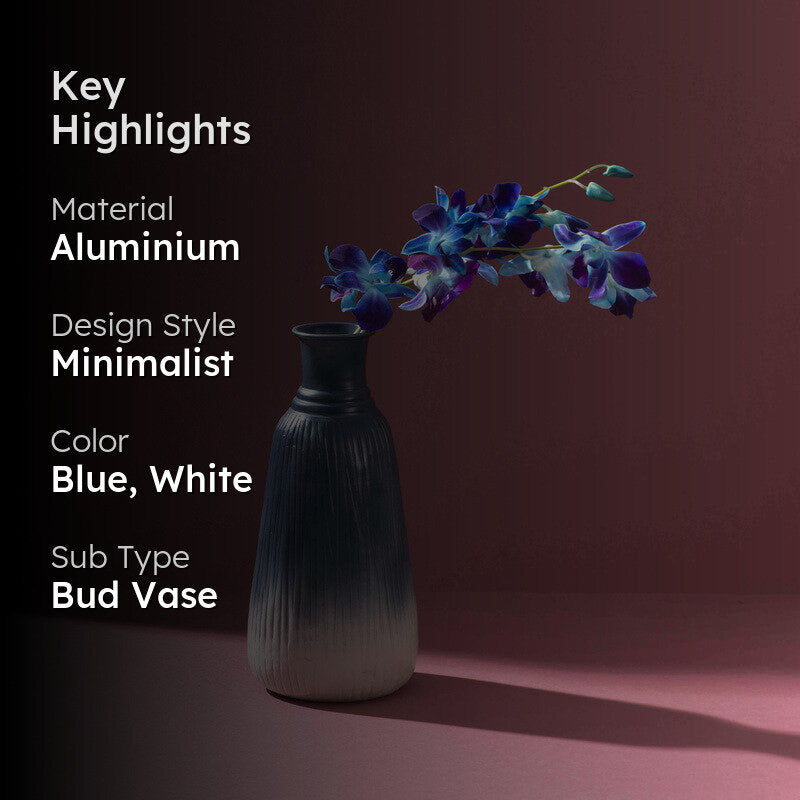 Breeze Metal Vase media 2