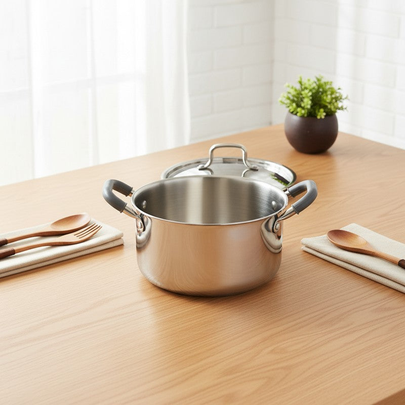 Bakes Stainless Steel Cooking Pot - 8300 ML
