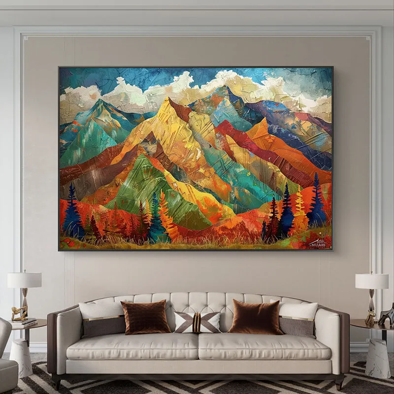 Techno Aura Wall Painting media 4