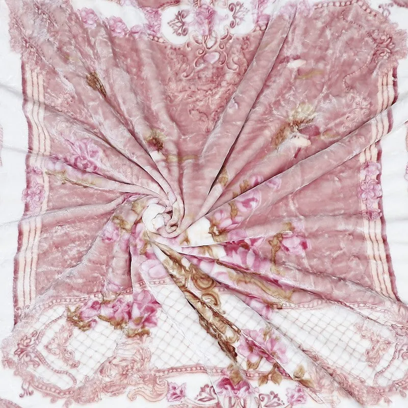Monte Carlo Blush Serenity Blanket - 1000 GSM media 7