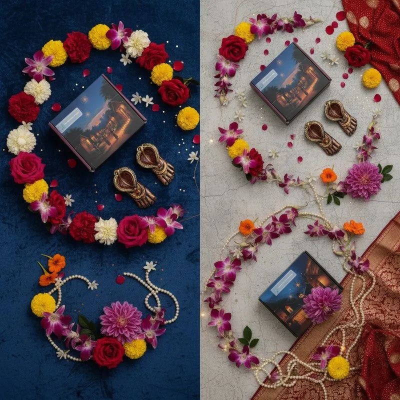 Charan Diya - Set Of Four media 11