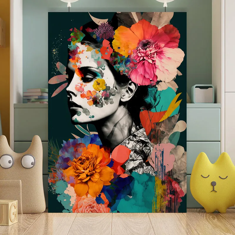 Floral Melancholy Wall Painting media 3