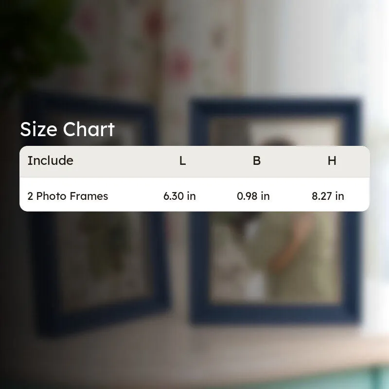 Horizon PVC Photo Frames - Set Of Two media 9