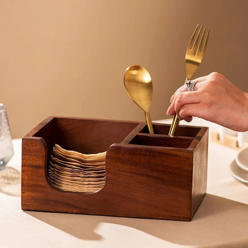 DineEase MDF Cutlery Stand media 4