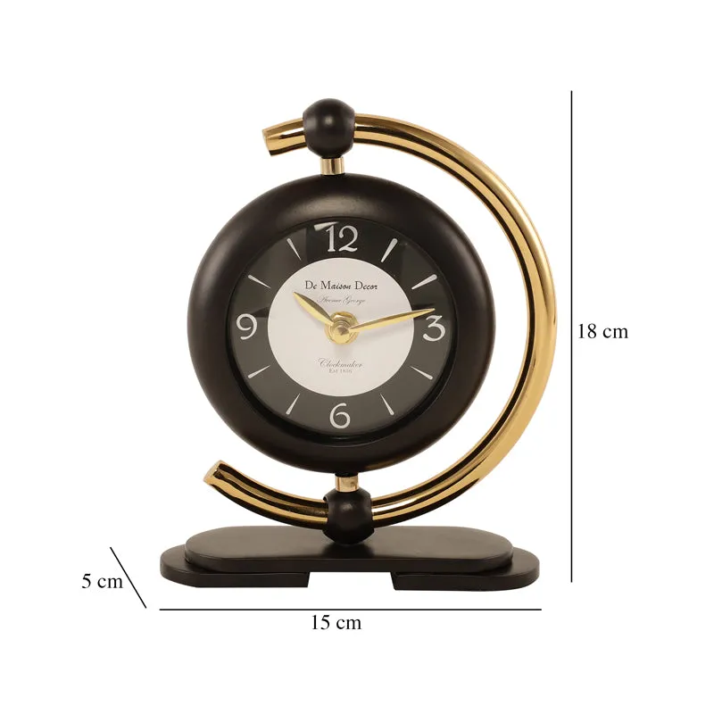 Keisa Table Clock - Black media 5