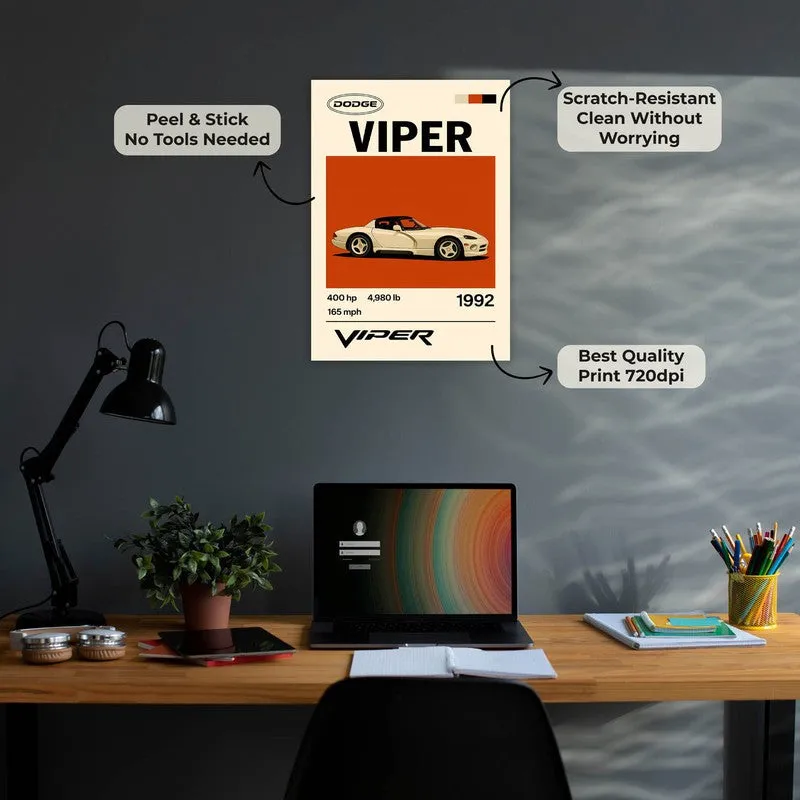 Dodge Viper Legacy Wall Poster media 6