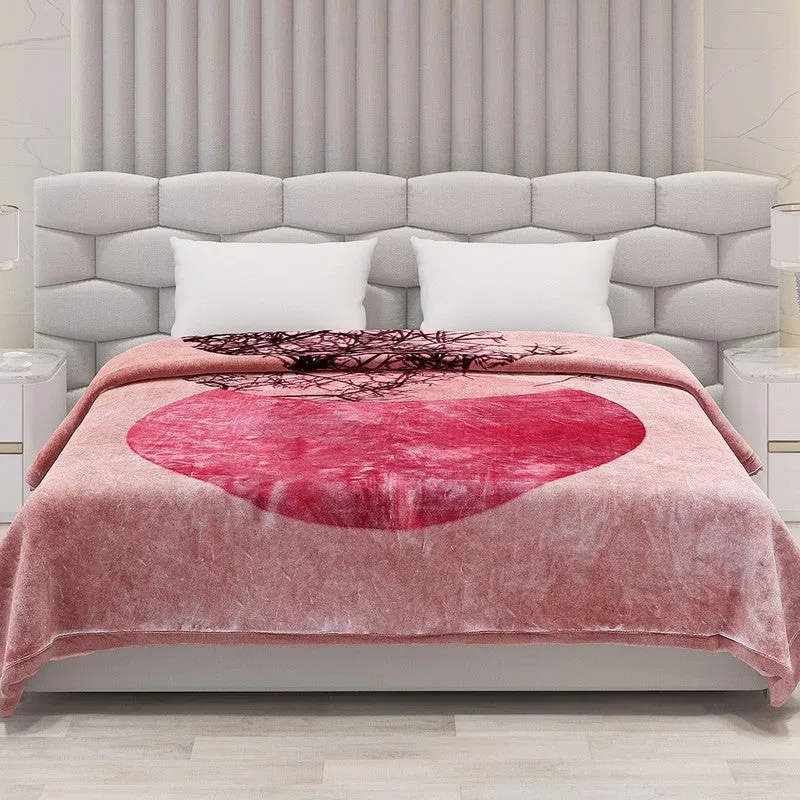 Monte Carlo Autumn Embrace Blanket (Pink)- 600 GSM media 3