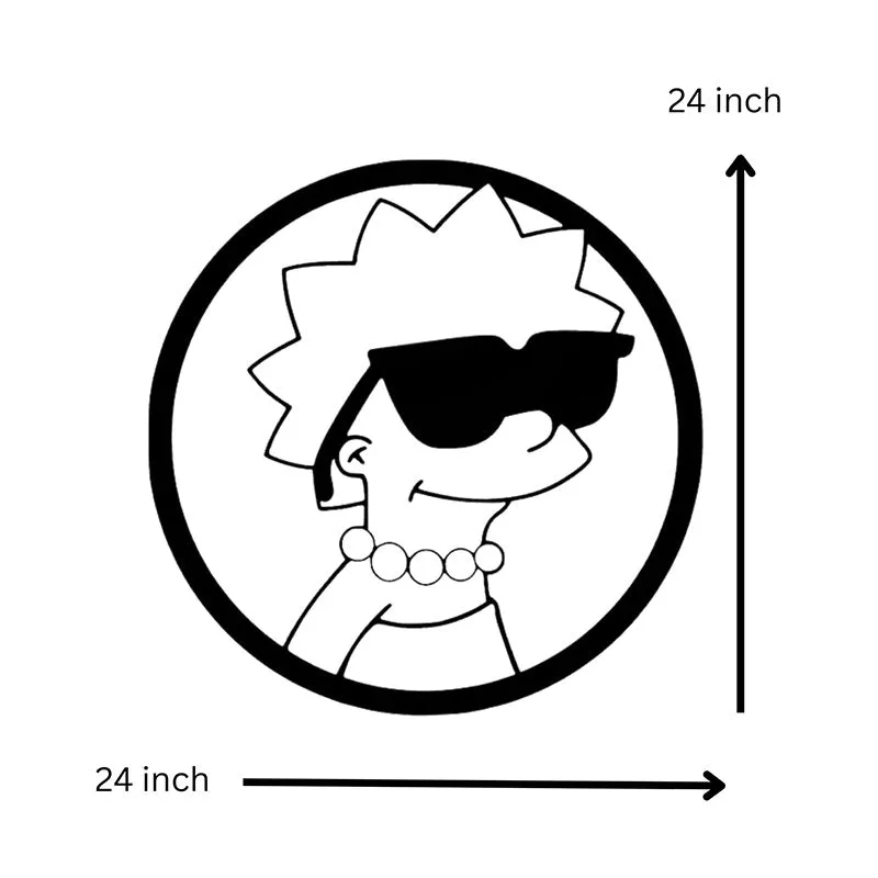 Simpsons Black Iron Wall Accent media 5