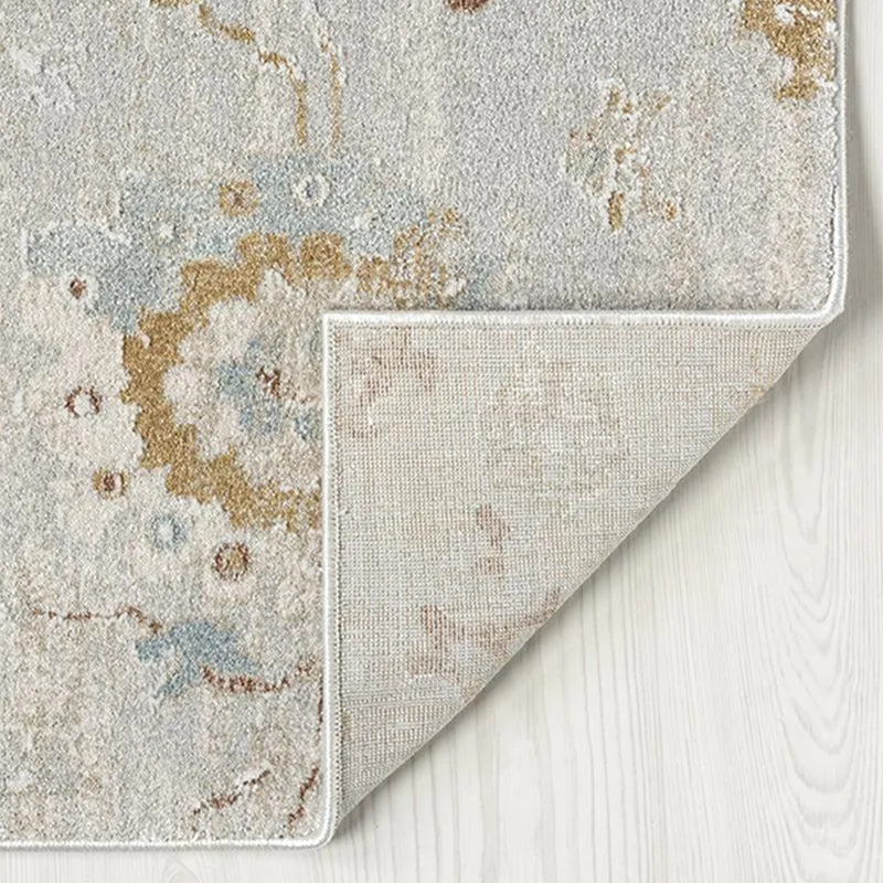 Nadiya Ethnic Carpet - Grey & Brown media 4