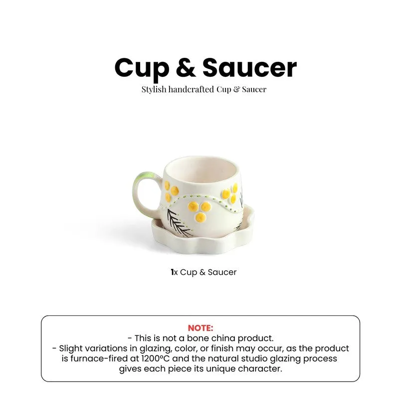 Spring Bloosom Cup & Saucer - 310 ML media 6