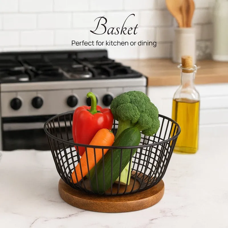 Dome Mesh Basket With Base media 4