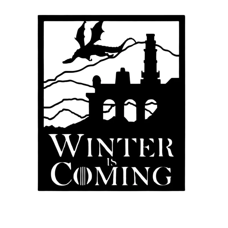 Winter Is Coming Iron Wall Accent media 4