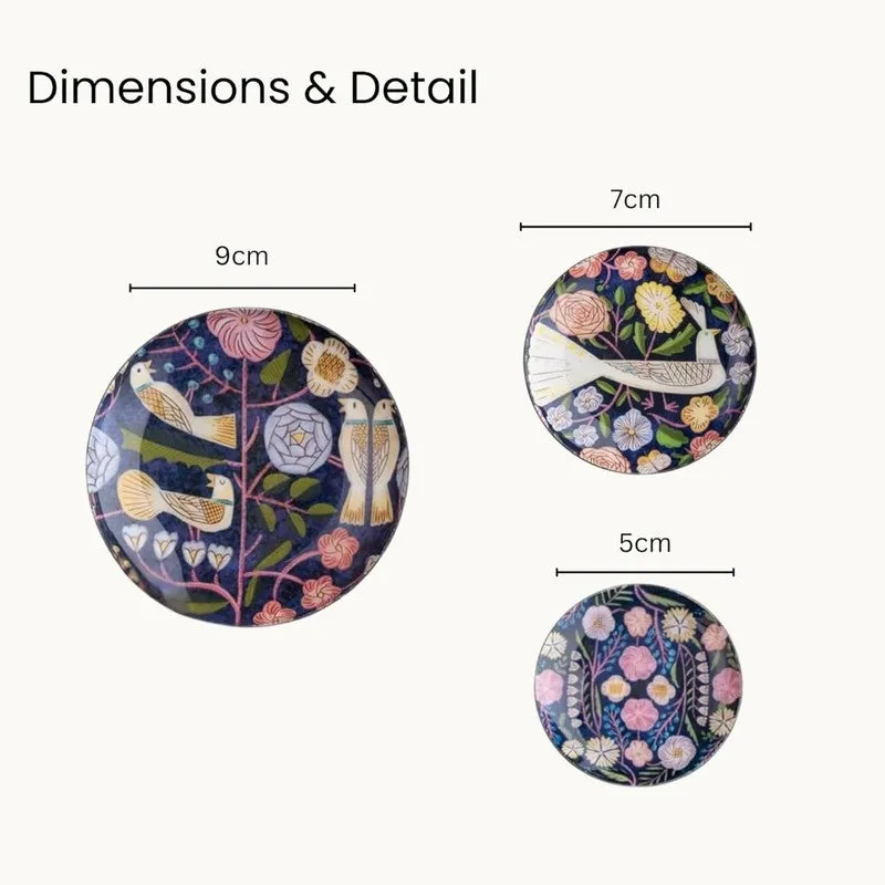 Kashmiri Charm Fridge Magnet - Set Of Five media 8