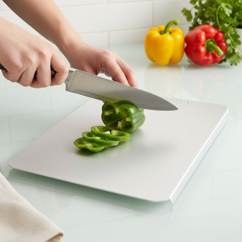 Chopz Stainless Steel Chopping Board