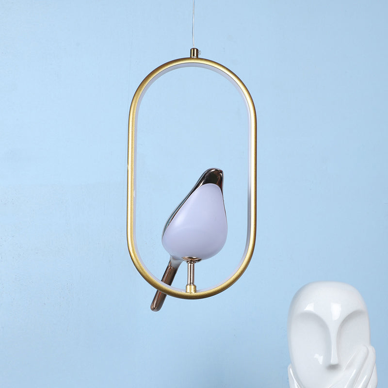 Avian Halo Iron Ceiling Lamp - Oval media 3