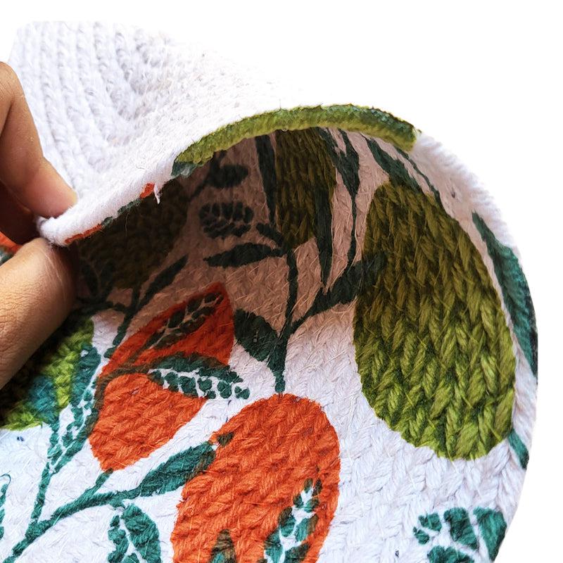 Fruity Farm Placemat - Green & Rust media 4