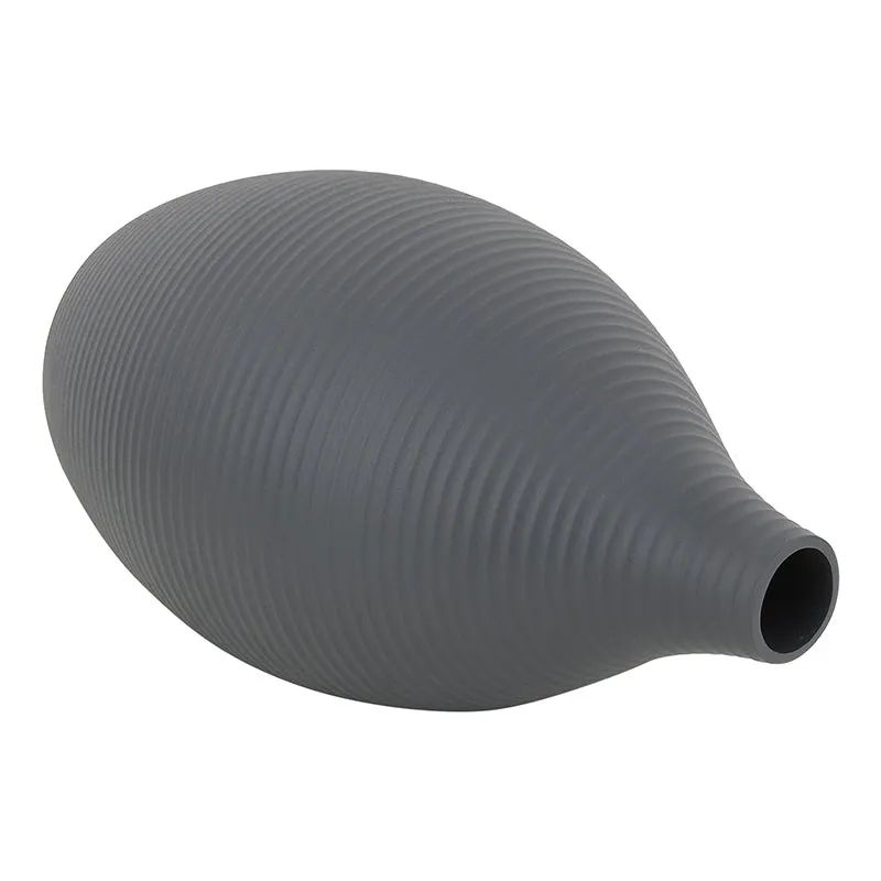 Vesa Aluminium Vase - Grey media 4