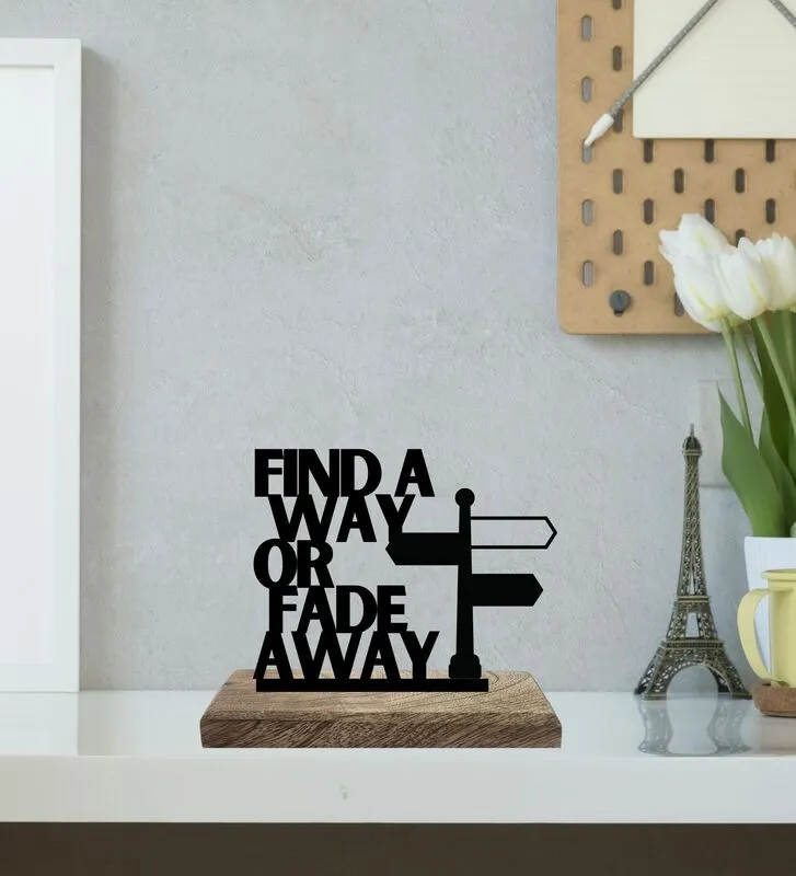 Resolve & Persistence Typography Showpiece - Set Of Two media 3
