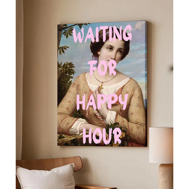 Waiting For Happy Hour Wall Art media 4