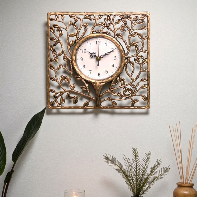 Timeless Blossom Wall Clock
