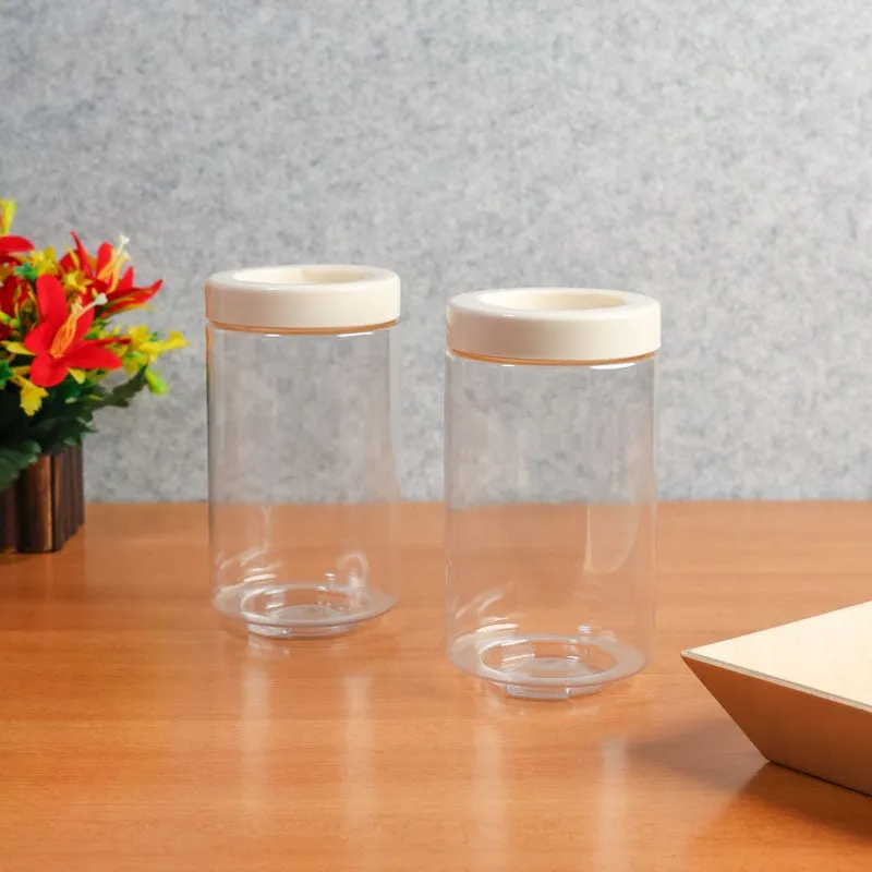 PureSeal White Clear PET Container (1000 mL Each) - Set Of Two media 1
