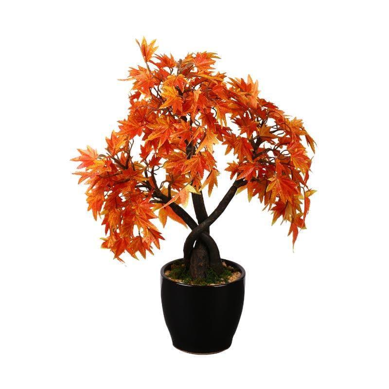 Faux Tall Maple Bonsai (39 cms) - Red media 3