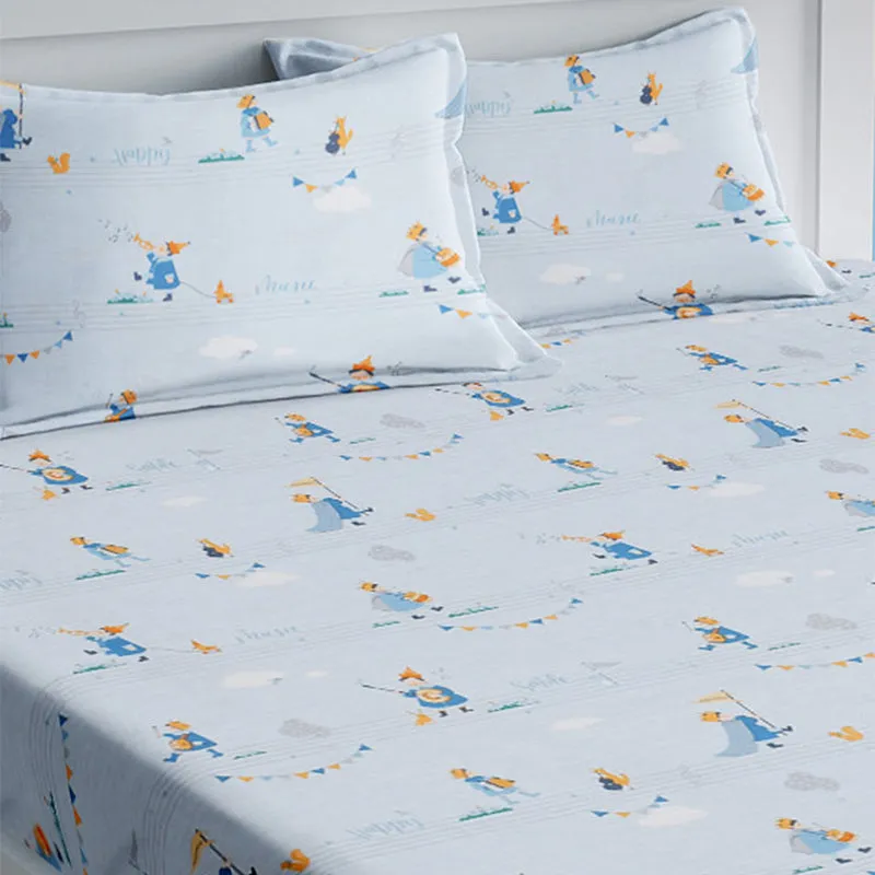 Skye Kids Cotton Bedsheet - 210 TC media 3