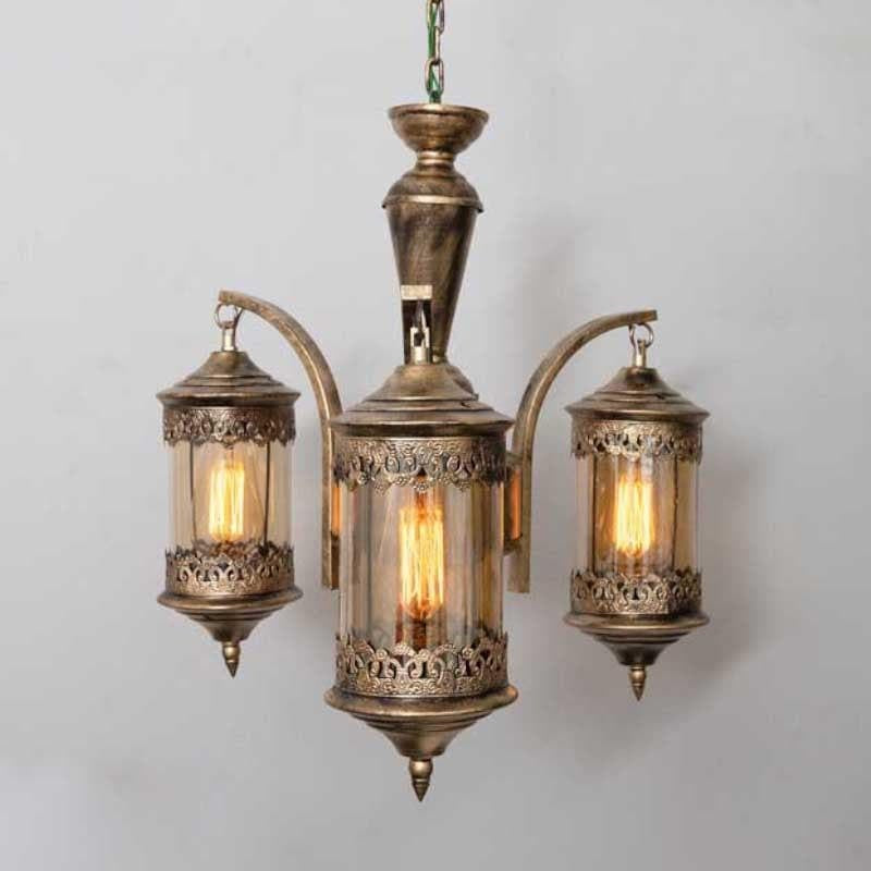 Ornate Farola Chandelier - Three Lights media 5